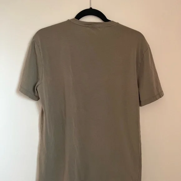 Zara Men's Short Sleeve Tee in Olive - Picture 2 of 2